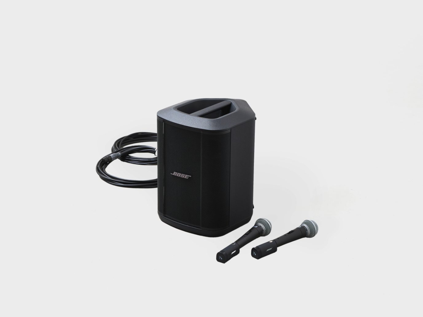 BOSE S1 Pro+スピーカーとワイヤレスマイクの音響機材